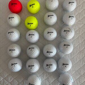 22 Used Srixon Golf Balls